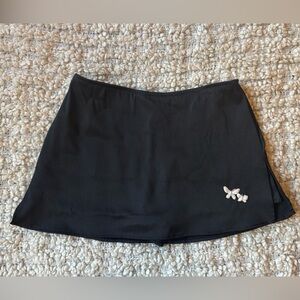 Black Mini Skort